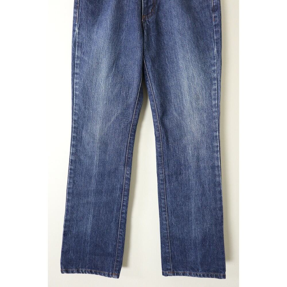 Vintage 1990s GUESS Size 26 Bootcut Jeans Style AST060 Cotton Denim Blue - Picture 4 of 9